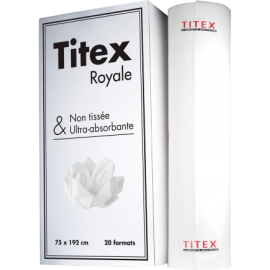 Draps de soins Titex royal (pack 4 rouleaux)