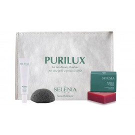 SELENIA Purilux Pre & Probiotics Pochette (crème,savon,éponge Konjac-(format vente)