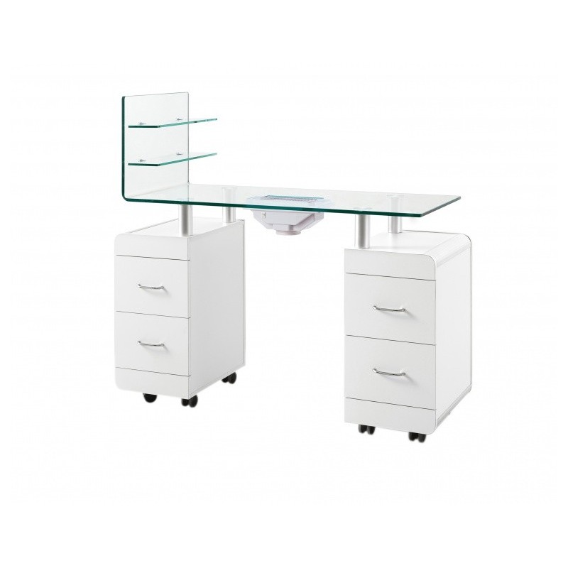 Table de manucure professionnelle double - Pezi