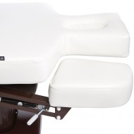 Massage-, behandel- en spatafel met 4 motoren - wit onderstel - Tensor