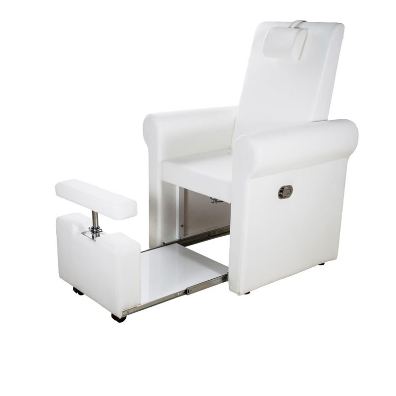 Fauteuil spa pédicure blanc - Pira