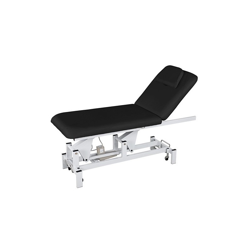 Massagetafel, behandelingen (PU, 1 motor) - zwart - Lumb