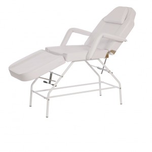 Fauteuil fixe blanc Mylo