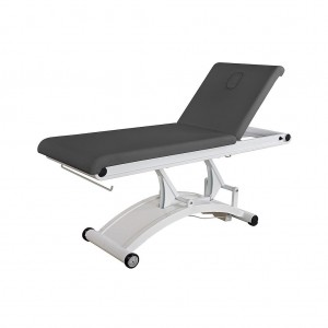 Elektrische massagetafel (PU, 1 motor)  grijs - Cervic