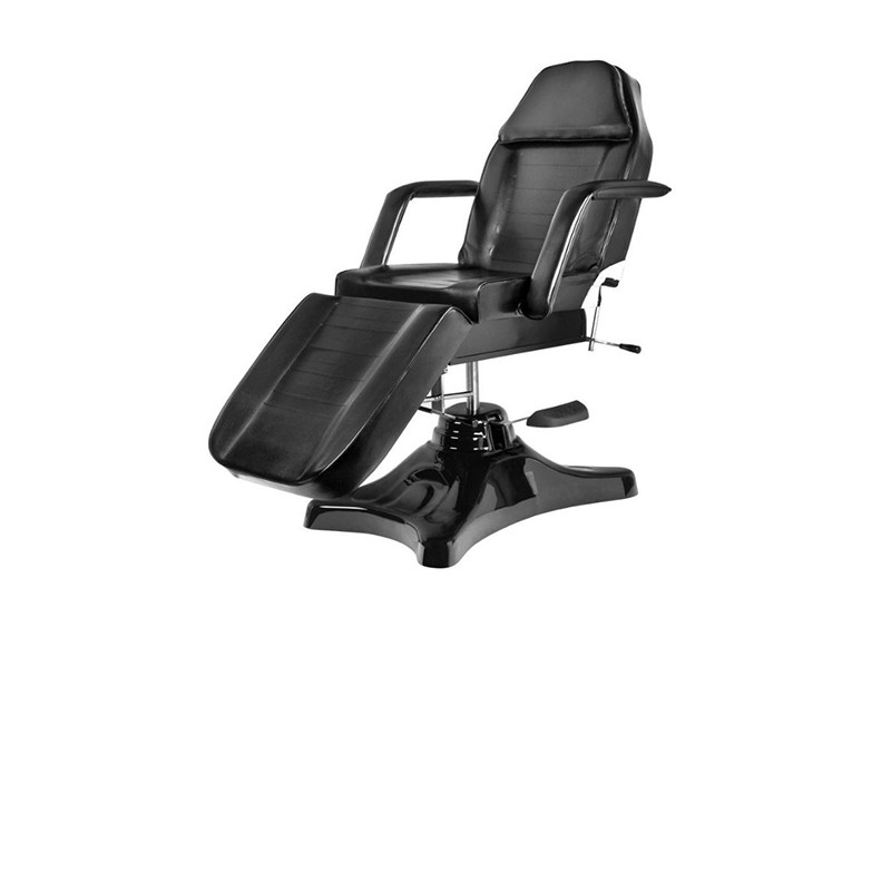 Table - fauteuil d'esthétique hydraulique (pvc) - soins - noir - Sart