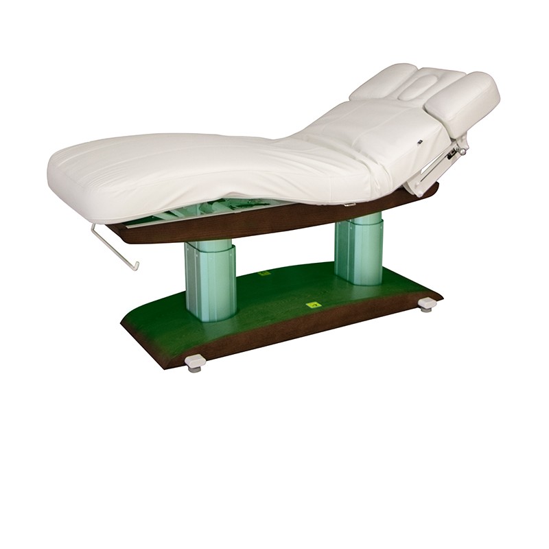 Table de massage, soins, spa (PU, 4 moteurs) Base - foncée Troch