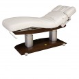 Table de massage, soins, spa (pu, 4 moteurs) Base foncée - Troch