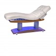 Table de massage, soins, spa (pu, 4 moteurs) Base foncée - Troch