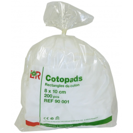 Coton Cotopad L & R - Rectangle 8 x 10 cm